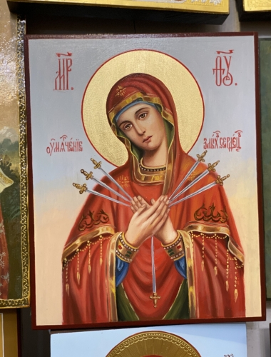 Семистрельная Пресвятая Богородица  1423