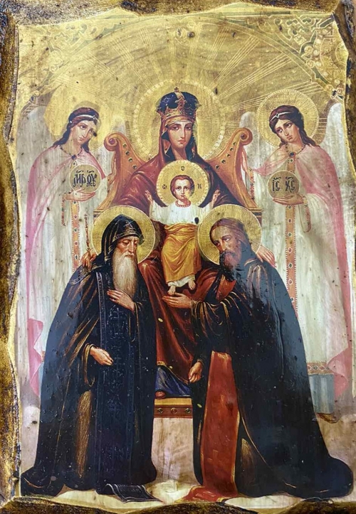 Ікона під старовину Печерська Пресвята Богородиця 9892