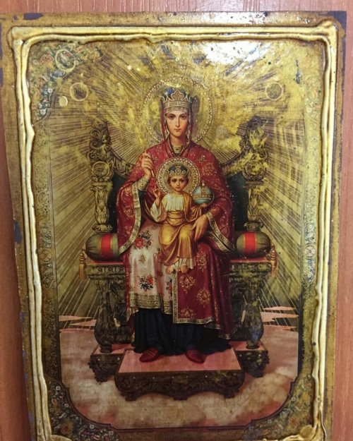 Ікона під старовину Богородиця Державна 5009