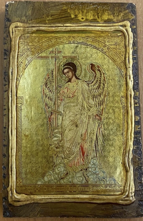 Икона под старину Ангел Хранитель 1781
