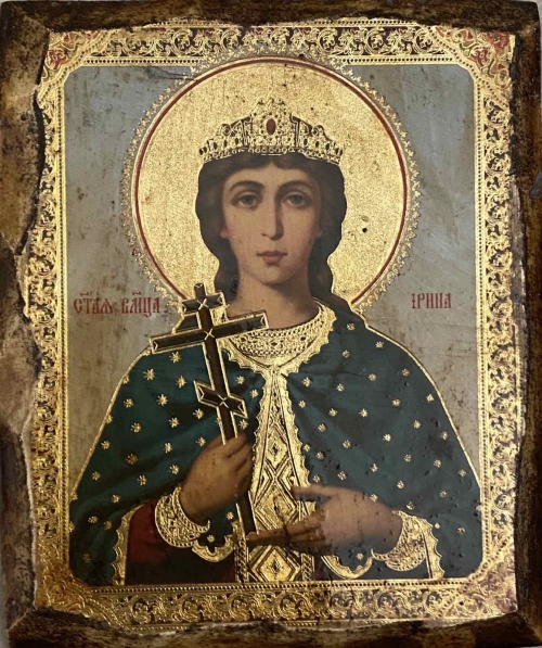 Ікона під старовину свята Ірина 7003