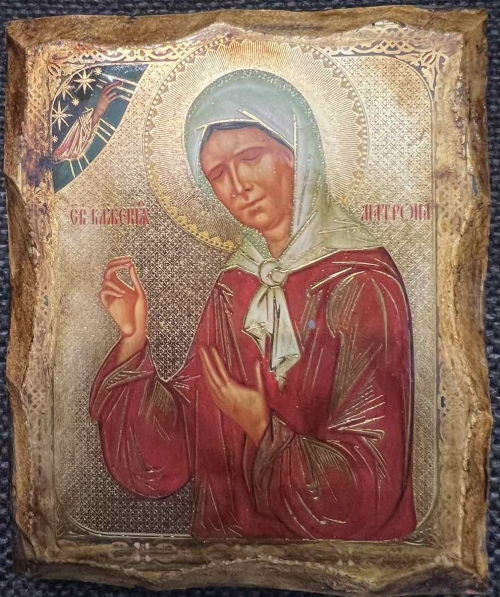 Ікона під старовину Свята Матрона 9897