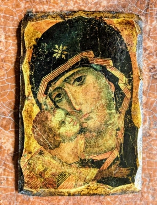 Ікона під старовину Володимирська Богородиця 5018
