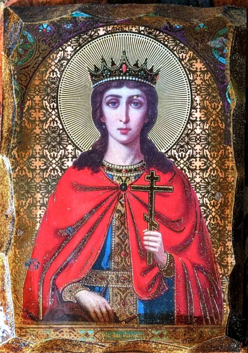 Ікона під старовину Свята Катерина 5016