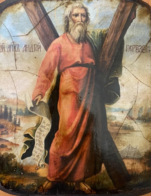 Ікона під старовину святий Андрій 450